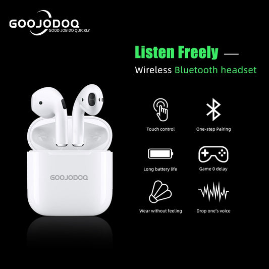 GOOJODOQ AirPods Mini Pro 5.0 Bluetooth headphones